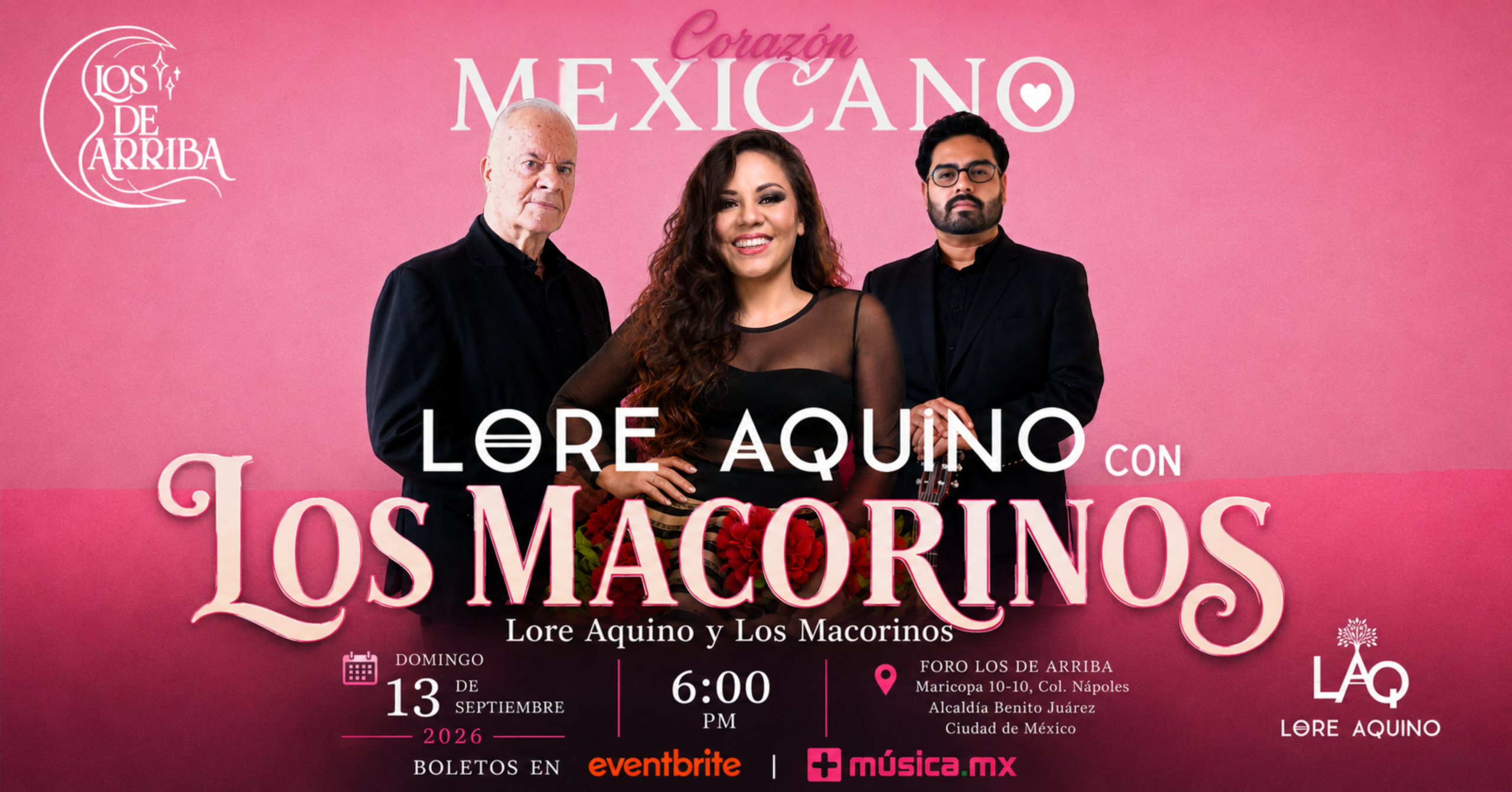 LORE AQUINO Y LOS MACORINOS SEPTIEMBRE 13 LOS DE ARRIBA J 2